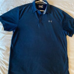 Under Armour Men’s golf shirt. Size L